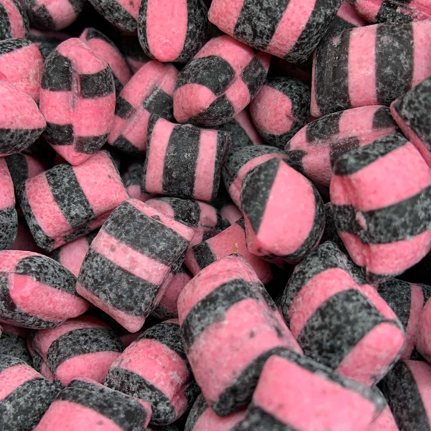 Raspberry Liquorice Sweets
